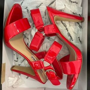 Karl Lagerfeld Red Heels